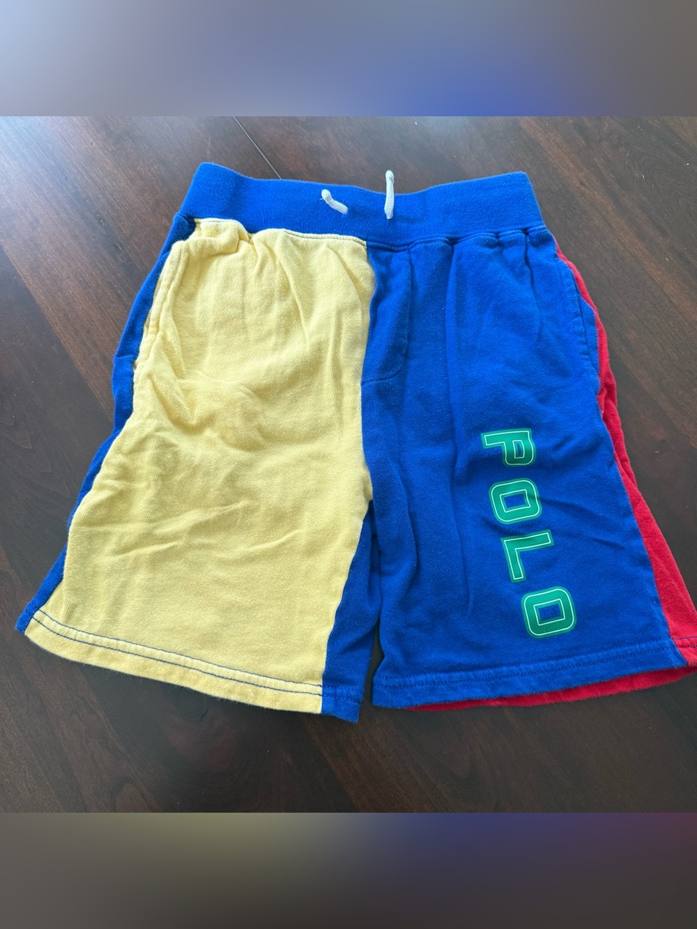Polo by Ralph Lauren Boy’s Colorblock Sweat Shorts Size small